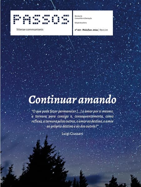Capa da edição Continuar amando