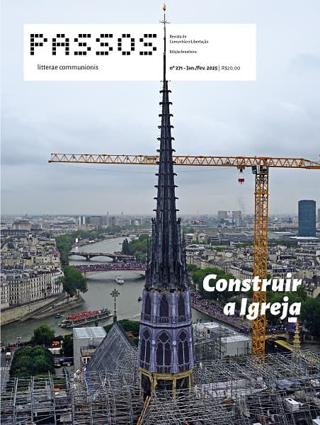 Capa da edição Construir a Igreja