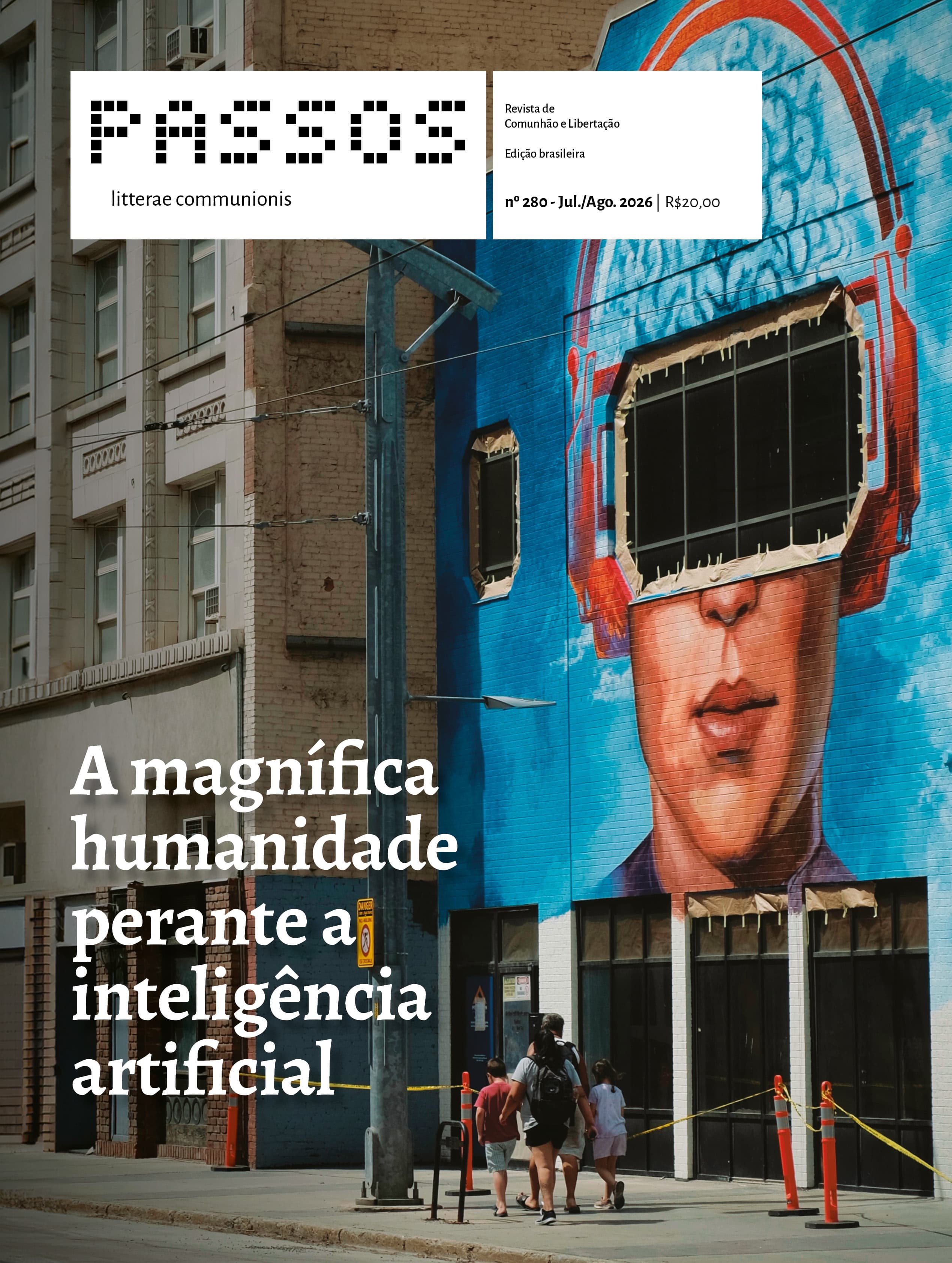 Capa da edição A magnífica humanidade perante a inteligência artificial